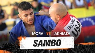 IAKHIAEV Sherzod vs MORA Harold. Pan American Sambo Championships 2023