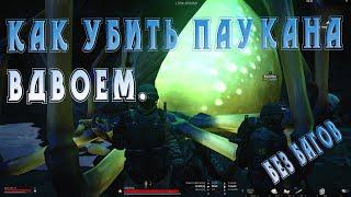 КАК УБИТЬ ПАУКАНА ВДВОЕМ,БЕЗ БАГОВ.