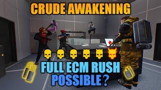 Can the Crude Awakening heist be fully ECM rushed? | PAYDAY2 new heist ECM rush, all loot