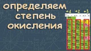 СТЕПЕНЬ ОКИСЛЕНИЯ | химия 8 класс