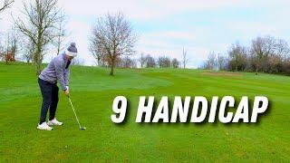 What 9 Handicap Golf Looks Like...  [Every Shot]