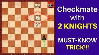 Is It Possible To Checkmate with 2 Knights?