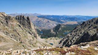 Flattop, Gabletop, Knobtop Mountains and Ptarmigan Point Hike.  8/21/23 Rocky Mountain National Park