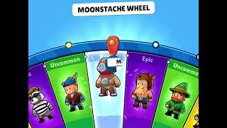 (Stumble Guys) 2X Moonstache Wheel 125GEMS!