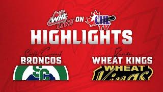 Swift Current Broncos at Brandon Wheat Kings 10/5 | WHL Highlights 2024-25