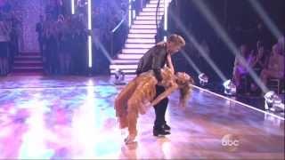 Derek Hough and Amy Purdy dancing Cha cha cha on DWTS 3 17 14