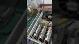 Майнинг криптовалюты на Radeon RX 580 8 GB #shorts