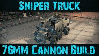 Crossout Part 5: 76MM Truck SNIPER Cannon | The Soul Ripper Build!