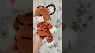 тигренок крючком.. #дети #amigurumi #crochet #πλέξιμο #амигуруми #тигр #tiger #вязаниекрючком