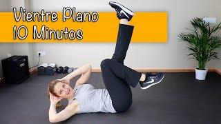 Vientre Plano Rutina Abdominales 10 minutos Ejercicios en Casa