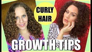Best Curly Hair GROWTH TIPS | The Glam Belle