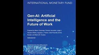 IMF report on AI & WORK