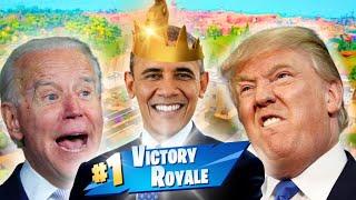 US President Play Fortnite Chapter 5 Season 4