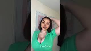 The girl Lift her big boobs by hand | Nexx Metube #shorts #bigboobsgirl #bigbreast #hotgirl #nobra