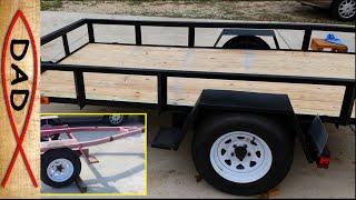 5x10 Utility Trailer Build - Part 1 of 4