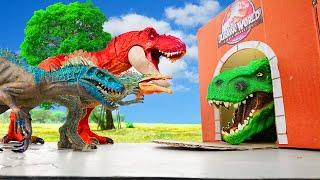 Full Spinosaurus, Mosasaurus of Kong:RAPTOR Jurassic2 of CATBANANA Shin Strongest Cartoon Animation