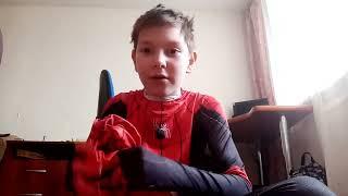 обзор на костюм человека паука- spider man