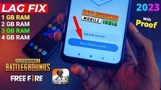 BGMI Lag Fix 2023 New Tricks Play BGMI Smoothly in 1GB RAM Phone | bgmi lag fix 2023