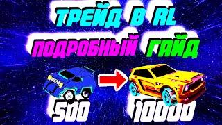 Как Научиться ТРЕЙДИТЬСЯ в Рокет Лиге? | Рокет Лига Гайд по Трейду 2023 | Rocket League