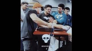 ARYAN KANDARI PIN BY SHIV KAUSHIK  #internetmeme #aryankandari #armwrestling #edit #shortsviral