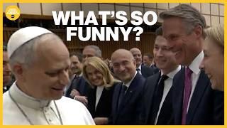 What Pope Leo XIV said that made us laugh