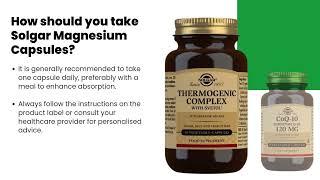 Get Solgar Magnesium Capsules Online| Discount Chemist and Online Pharmacy Store
