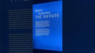 Space Explorers: THE INFINITE presented by the Denver Center for the Performing Arts has arrived!