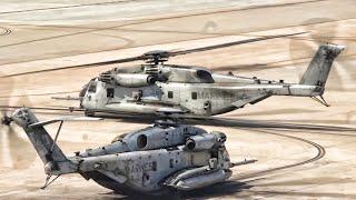 Marines Mass Launch • Ospreys and Helicopters