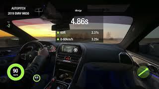 BMW M850 4.4Ti AT 4WD 2019 STOCK. 0-200 acceleration.