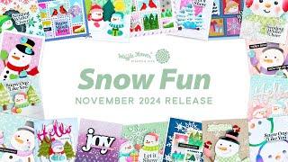 Waffle Flower November Release - Snow Fun