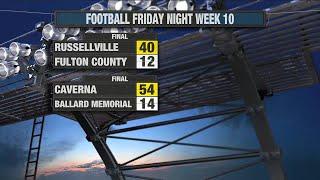 Football Friday Night 10-25-24: Scores