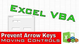 Prevent Arrow Keys From Moving To Other Textbox in Excel VBA