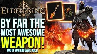 Elden Ring - How To Get By Far The Most AMAZING Weapon "Magma Blade"! God of War Build Guide