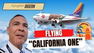 Flying California One! | B737 flying with ATC