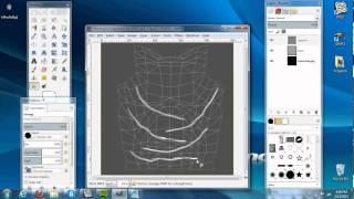 Wrinkles For Clothing Using Gimp - IMVU - Developing - Tutorial