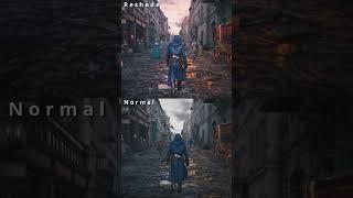 Before & After reshade mod Assassin's Creed Unity