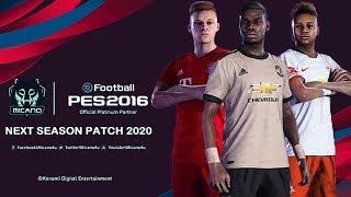 تحميل احدث اصدار لباتش نيكست سيزون لبيس 2016 باحدث الانتقالات 2020 PES 2016 Next Season Patch 2020