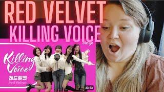 FIRST REACTION TO RED VELVET - KILLING VOICE 