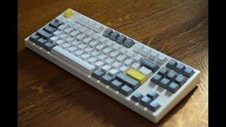 FL·ESPORTS GP87 Typing Test (Gateron White Pro)