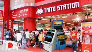 Japan's biggest ARCADE PARADISE! │ TAITO STATION 2024 (Full Tour!) │ Nagoya, Japan