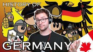 Canadian Reacts to The Animated History of Germany - Suibhne Reaction