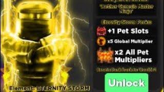 Ninja Legends: ETERNITY STORM ELEMENT!