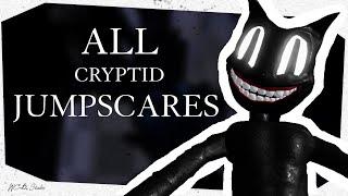 ALL CRYPTID JUMPSCARES in Cult of the Cryptid Chapter Two Roblox |ORIGIN|