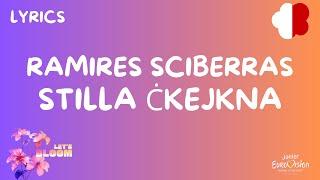 LIRIKA / LYRICS | RAMIRES SCIBERRAS - STILLA ĊKEJKNA | JUNIOR EUROVISION 2024 MALTA