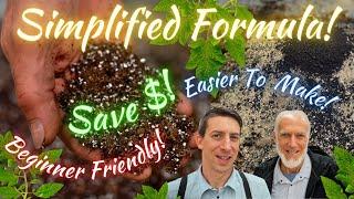 Simplified Seed Starting Soil Mix! Cheaper & Easier To Make, Use & Store! Check It Out!