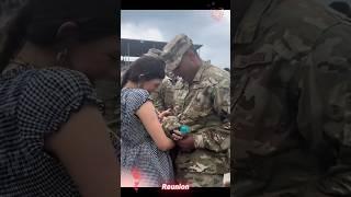They're finally reunited #respect #reunion #army #dogood #humanity #behappy #cominghome #shorts