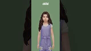 Grow up with my Sim #thesims4 #createasim