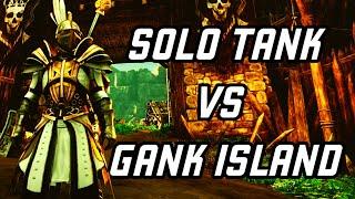 New World Aeternum -  Omni Tank | Solo PvP Tank vs Island Gank Squads