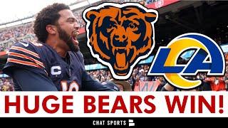 Chicago Bears HUGE WIN Over Rams Behind D’Andre Swift’s MASSIVE Game, Caleb Williams, Jaquan Brisker