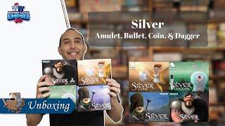 Silver Dagger, Coin, Bullet, & Amulet Unboxing